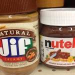 Nutella and Jif